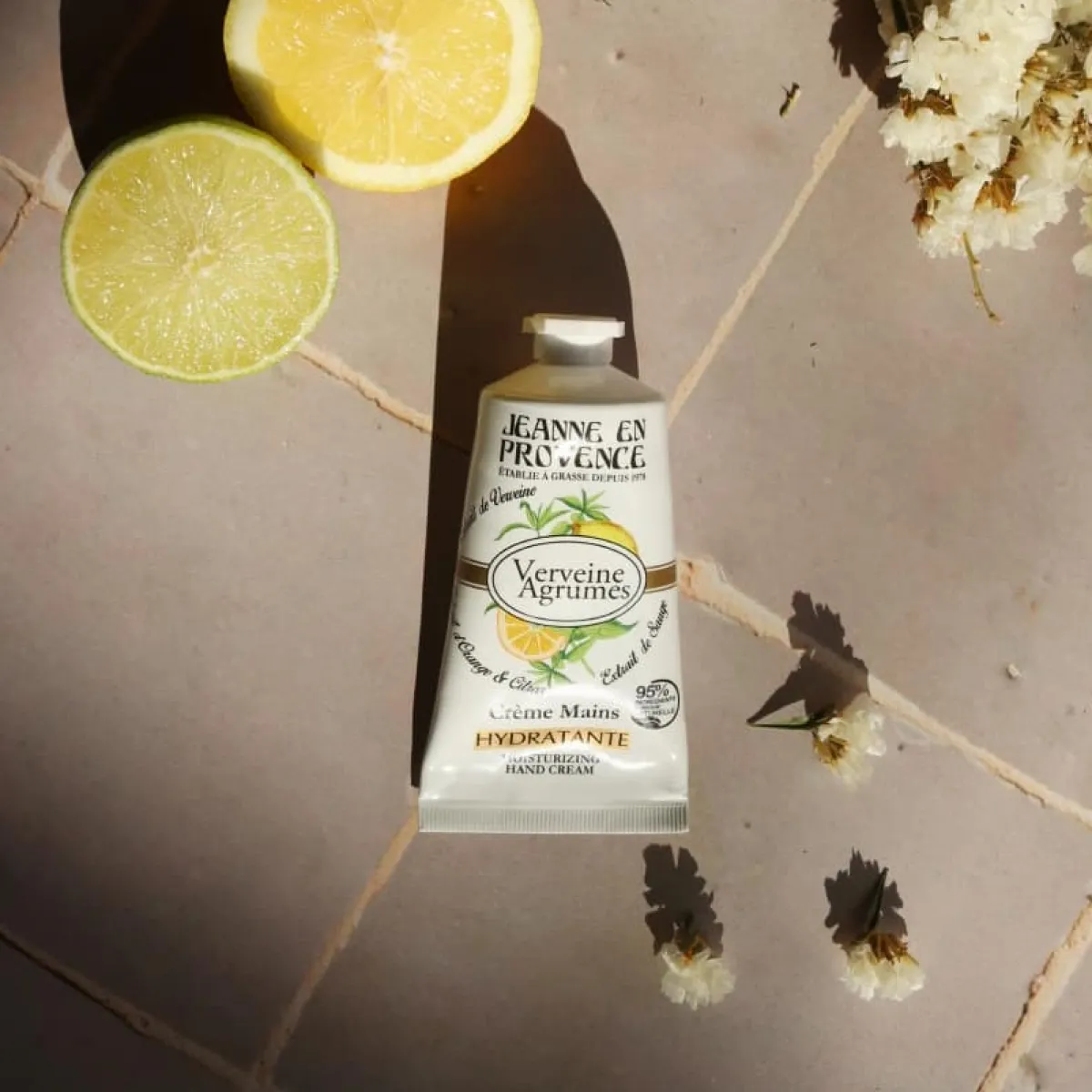 Jeanne en Provence Soin Des Mains|- Crème Mains Verveine Agrumes 75 ml