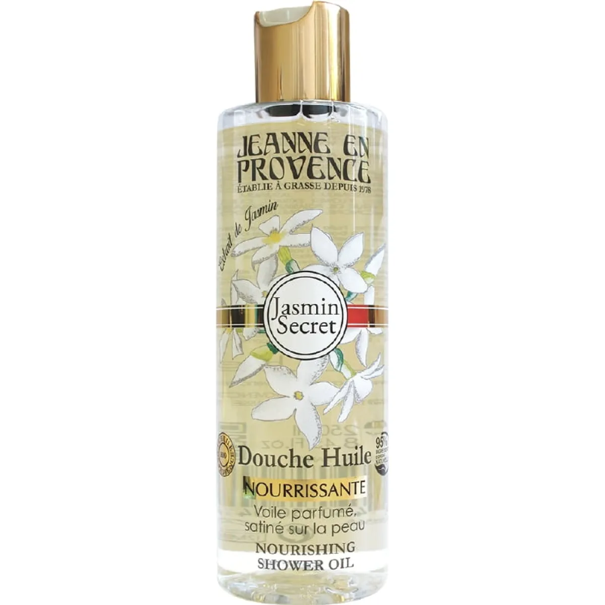Jeanne en Provence Gel Douche|- Douche Huile Jasmin Secret 250 ml