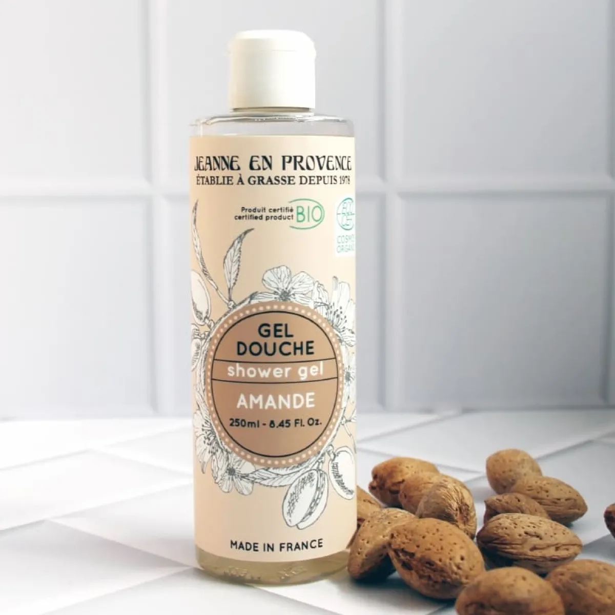 Jeanne en Provence Gel Douche|- Gel Douche Amande 250 ml