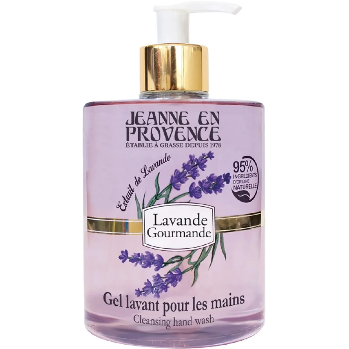 Jeanne en Provence Soin Des Mains|- Gel Lavant Mains Lavande Gourmande