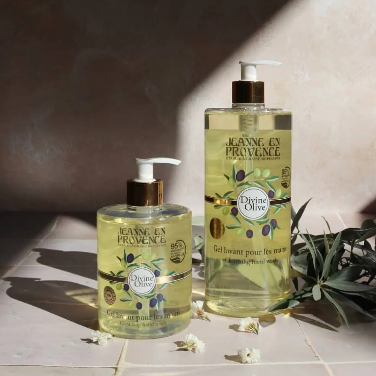 Jeanne en Provence Soin Des Mains|- Gel Lavant Mains Divine Olive 500 ml