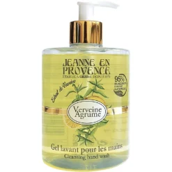 Jeanne en Provence Soin Des Mains|- Gel Lavant Mains Verveine Agrumes 500 ml