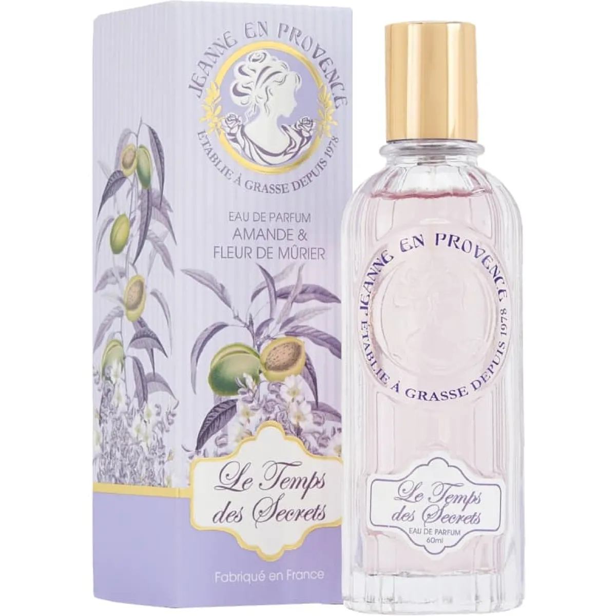 Jeanne en Provence Parfums Pas Cher|Eau De Parfum|- Le Temps des Secrets - Eau de Parfum Vaporisateur 60 ml