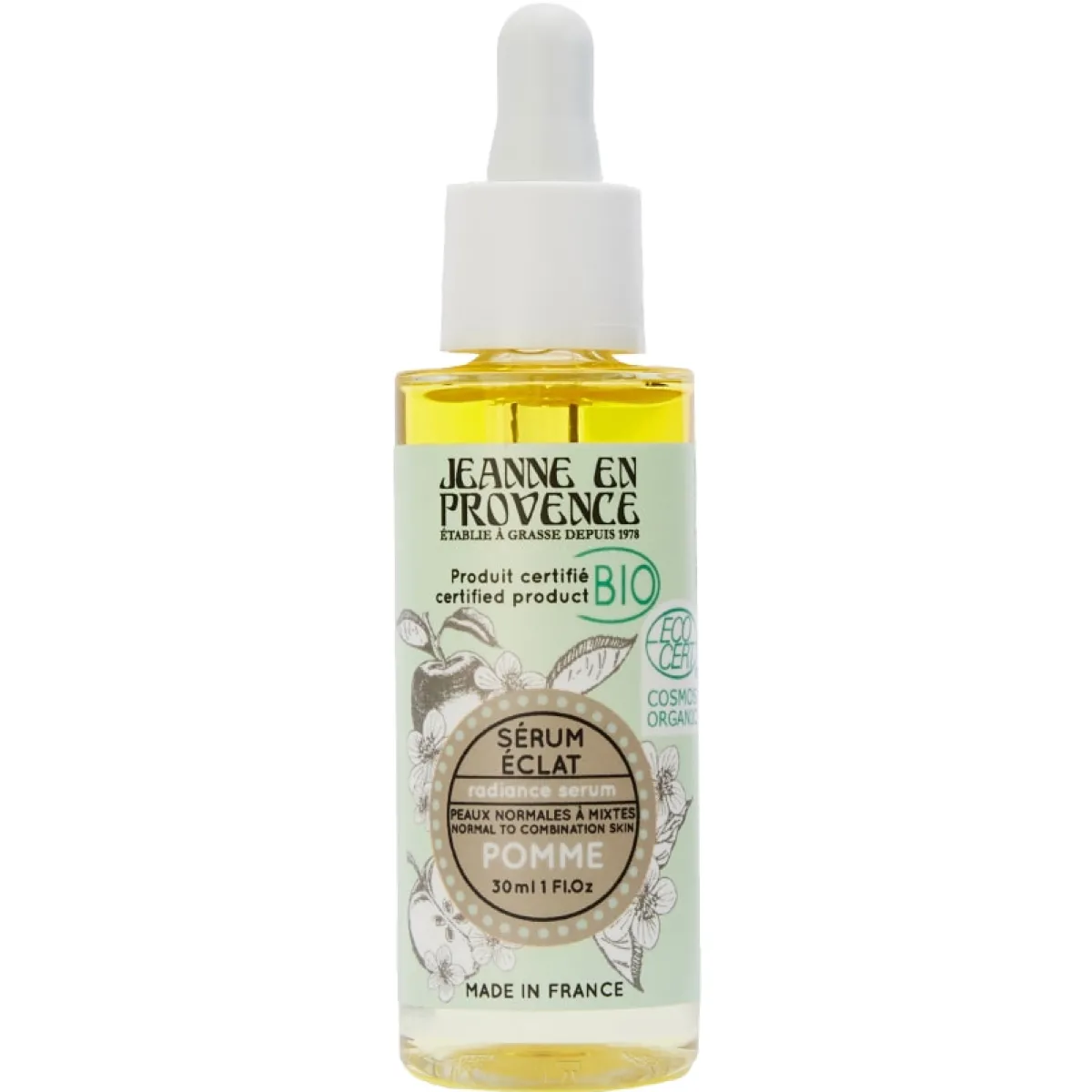 Jeanne en Provence Soin Éclat|Soin Spécifique|- Sérum Éclat Pomme 30 ml
