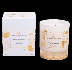 La Savonnerie Royale Bougies Parfumées|- Bougie Pétales d'Eglantine - Collection Royale - 200G