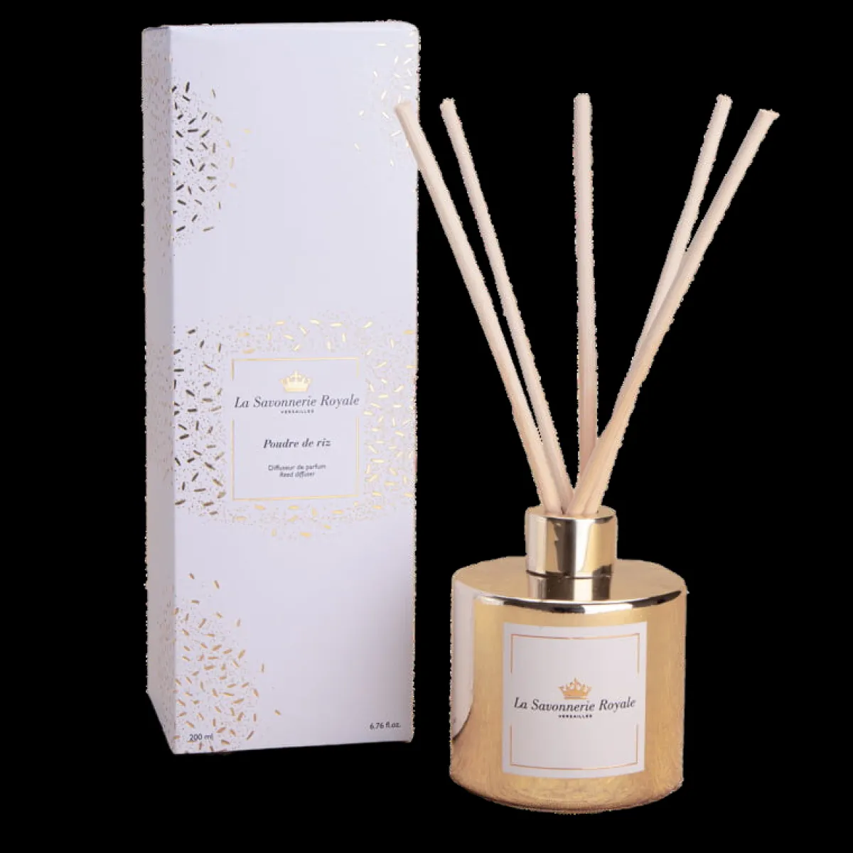 La Savonnerie Royale Parfum D’Intérieur|- Diffuseur Poudre de Riz - 200ML
