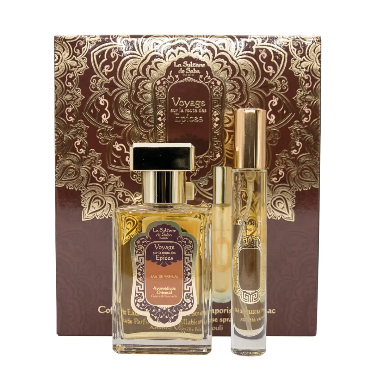 La Sultane de Saba Pour Elle|Coffrets Femme|- Coffret Eau de Parfum - Voyage sur la route des épices