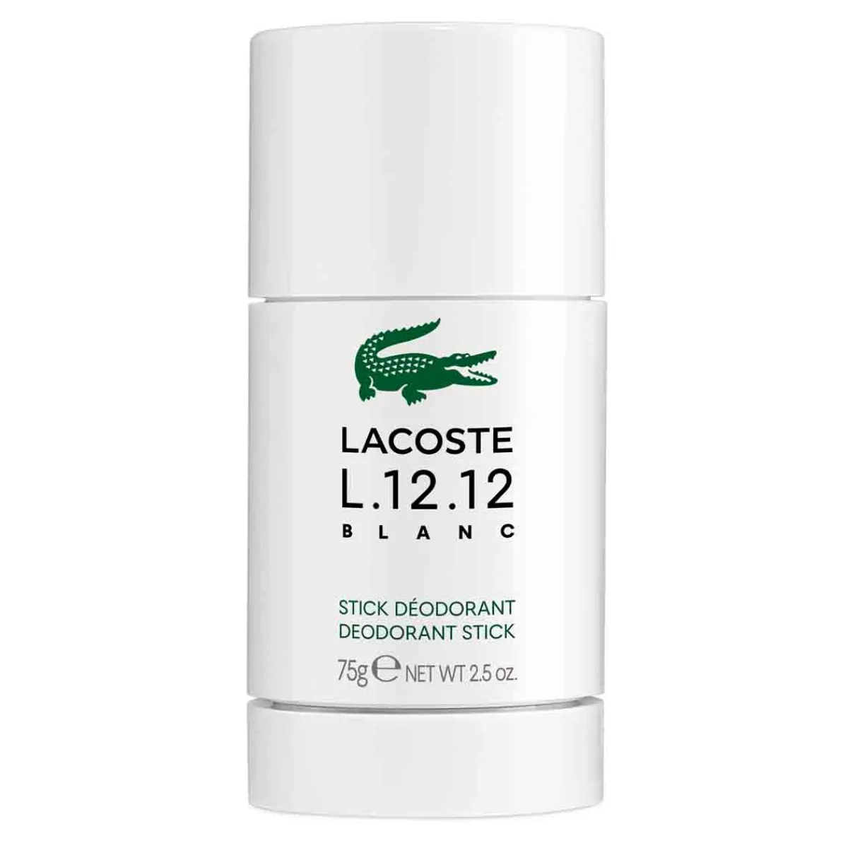 Lacoste Déodorant|Déodorant|- Eau de L.12.12 Blanc - Déodorant Stick 75g