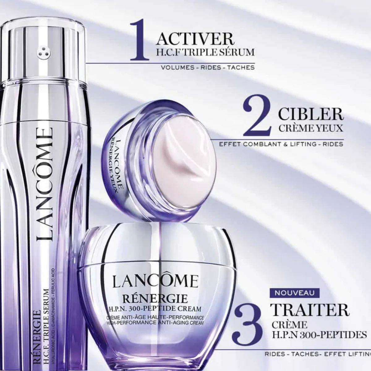 Lancôme Soin Anti-Âge|Recharges De Soin Visage|- Rénergie H.P.N. 300 Peptides - Crème Anti-Âge Haute-Performance Recharge 50 ml
