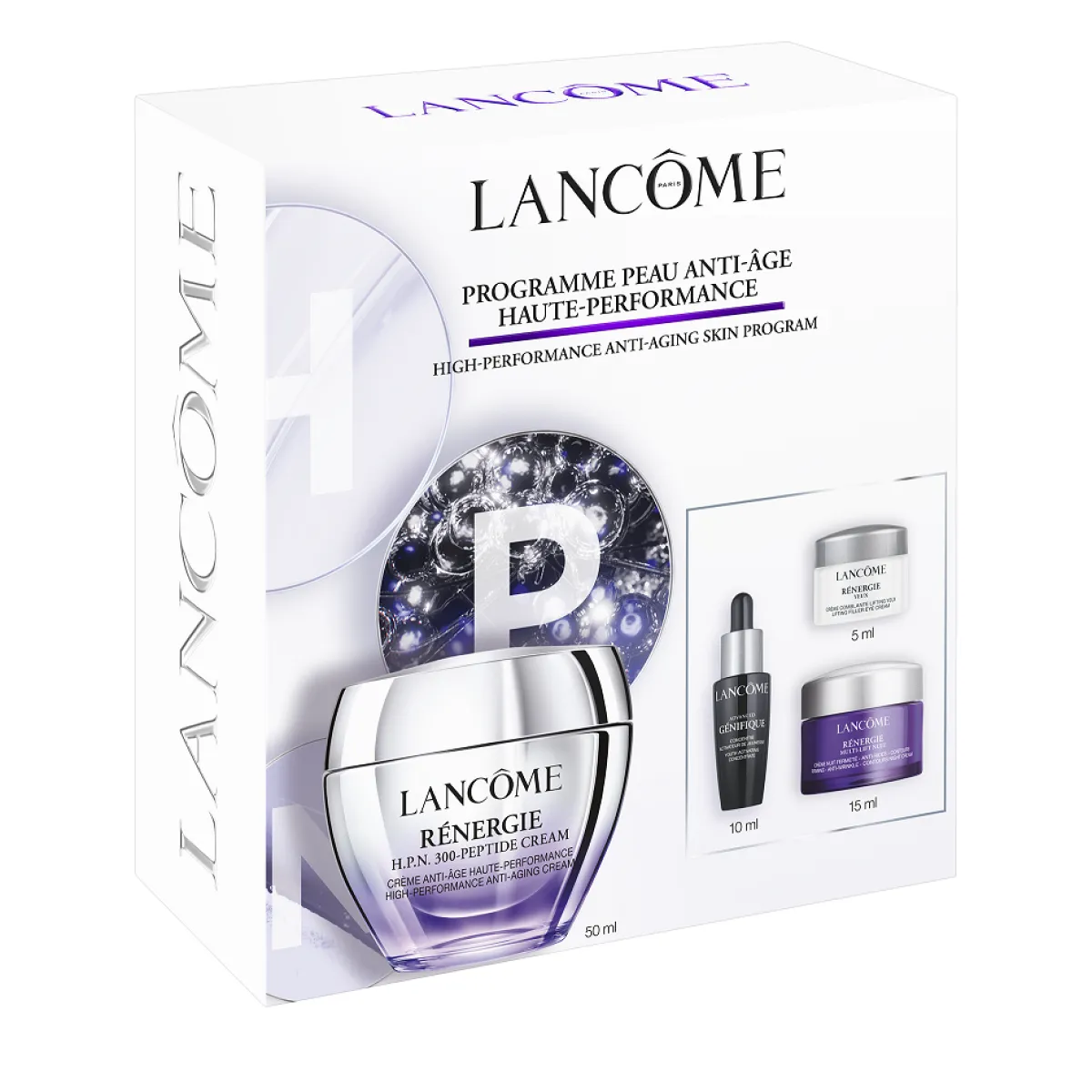Lancôme Pour Elle|Coffrets Soins Du Visage|- Coffret Rénergie - Crème Rénergie H.P.N. 300-Peptide & Rituel Soin