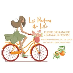 Les Parfums de Lili Parfum D’Intérieur|- Parfums D’interieur et Brumes de Linge Fleur d'Oranger 250 ml