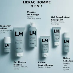 Lierac Déodorant|- Homme - Déodorant Anti-Transpirant 48h 50ml