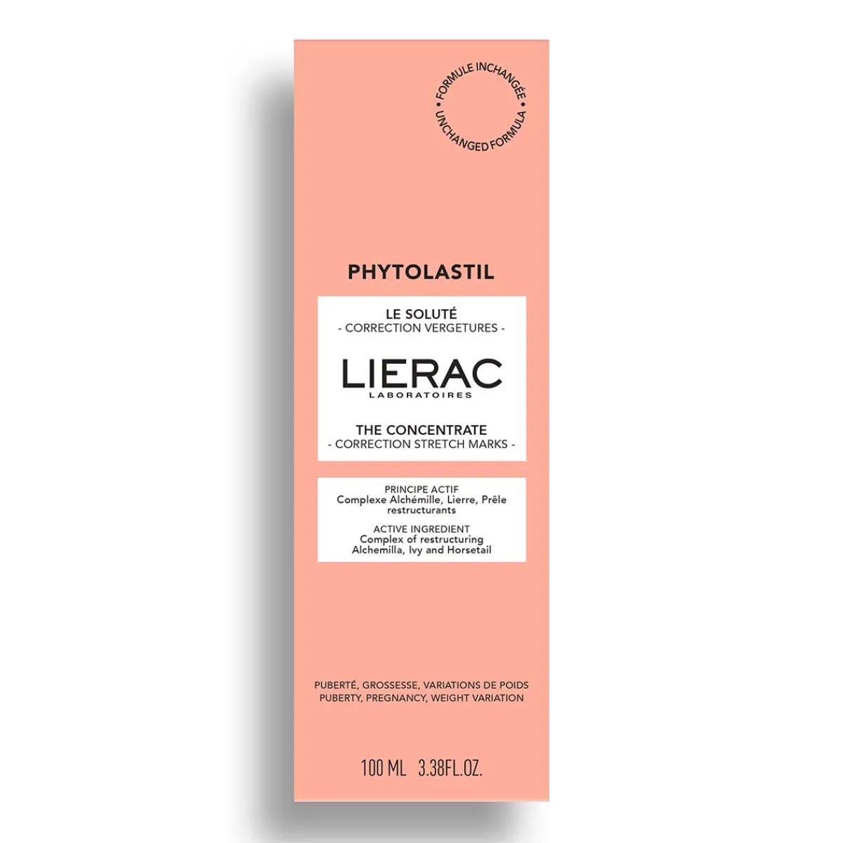 Lierac Vergetures|- Phytolastil - Le Soluté Correction Vergetures 100ml