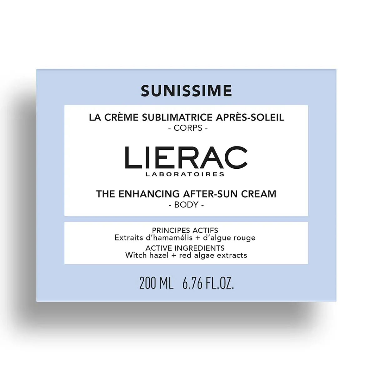 Lierac Après Soleil|- Sunissime - La Crème Sublimatrice Après-Soleil Corps 200ml