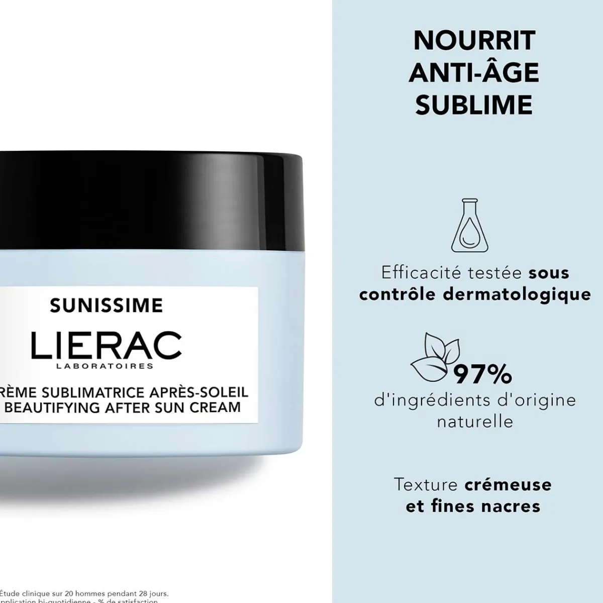 Lierac Après Soleil|- Sunissime - La Crème Sublimatrice Après-Soleil Corps 200ml