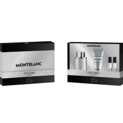 Montblanc Pour Lui|Coffrets Homme|- Coffret Explorer Platinum - Eau de Parfum 100ml + 3 produits