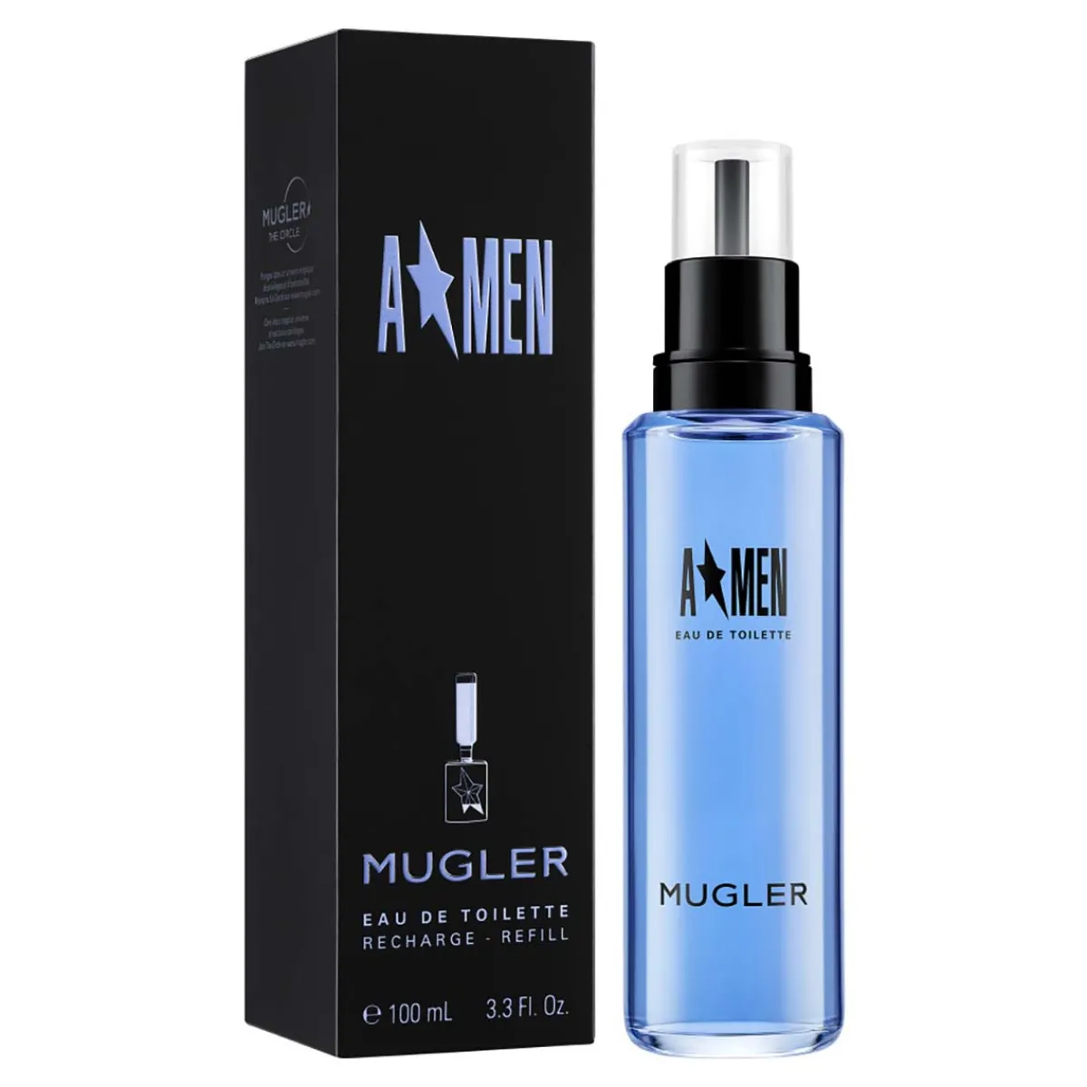 Mugler Recharges De Parfums|Rechargeables|- A*Men - Eau de Toilette Flacon Recharge 100 ml