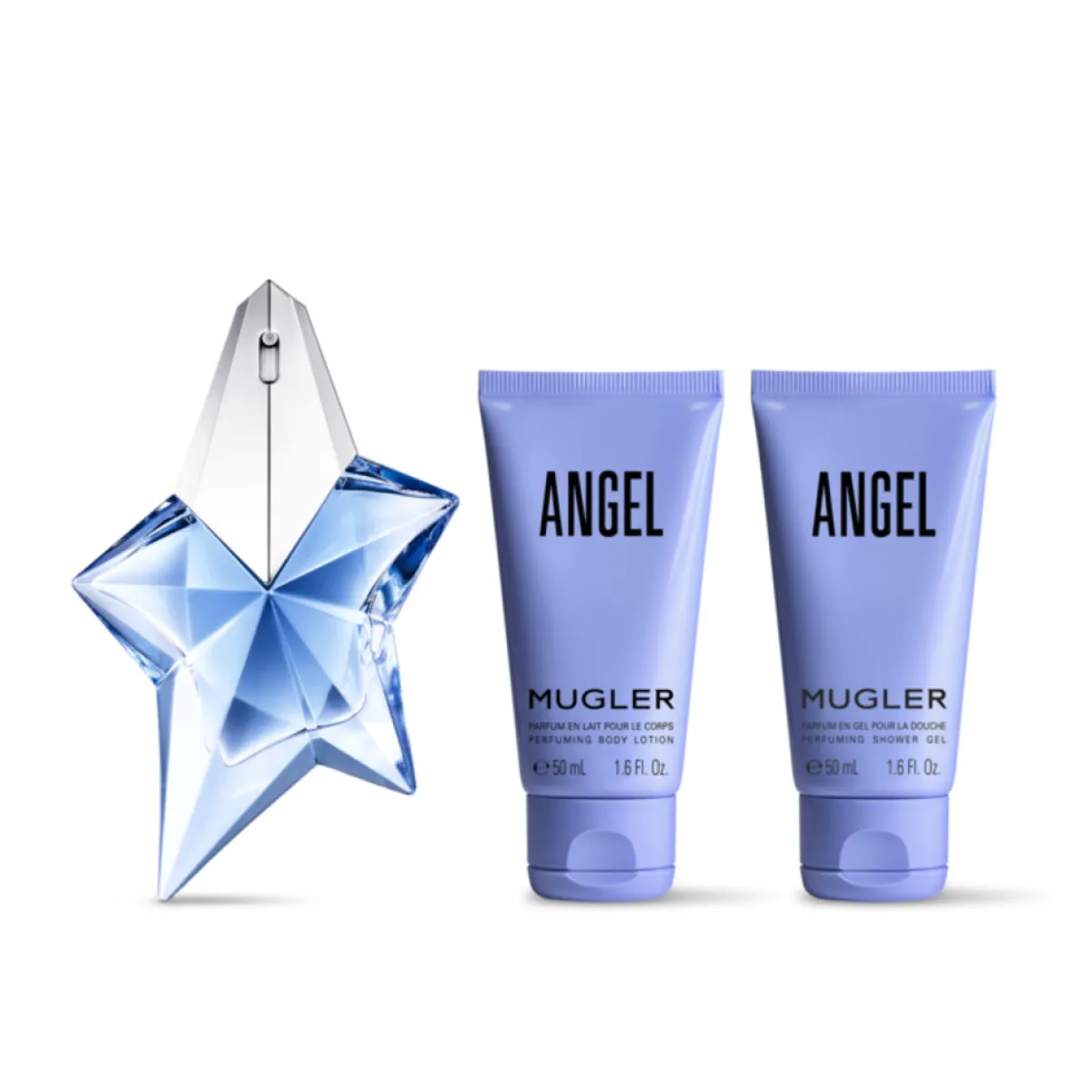 Mugler Pour Elle|- Coffret Angel Eau De Parfum 25ml + 2 produits