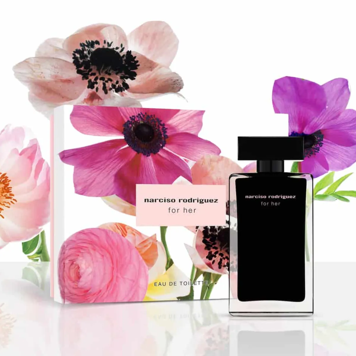 Narciso Rodriguez Pour Elle|Coffrets Femme|- Coffret for her - EDT 50ml + Lait pour le corps 50ml