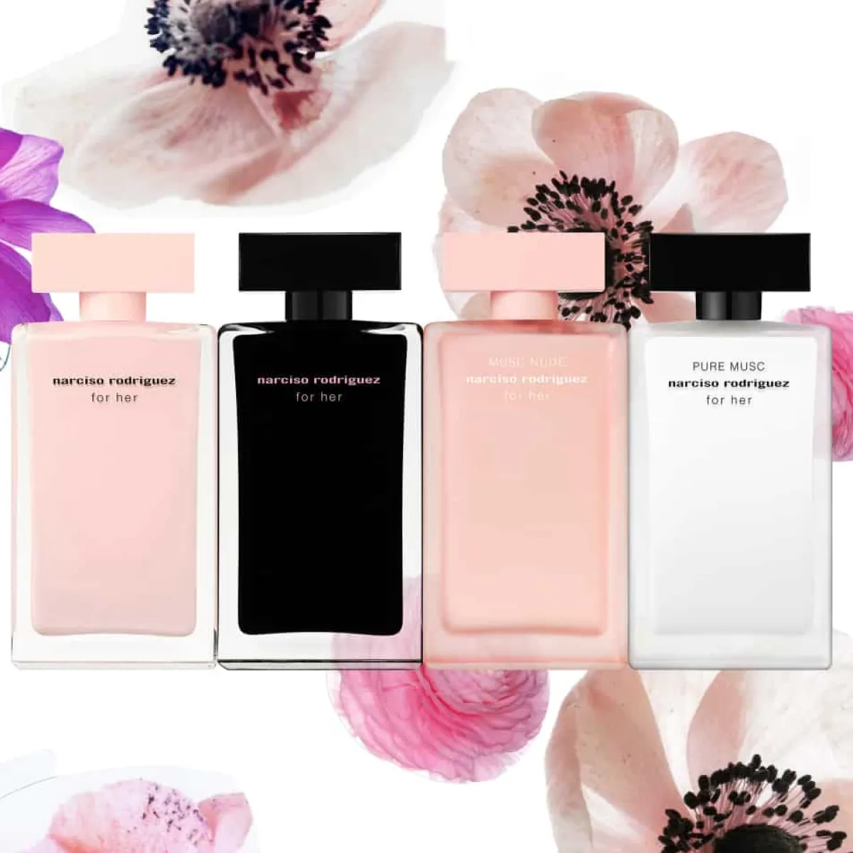 Narciso Rodriguez Pour Elle|Coffrets Femme|- Coffret for her - EDT 50ml + Lait pour le corps 50ml