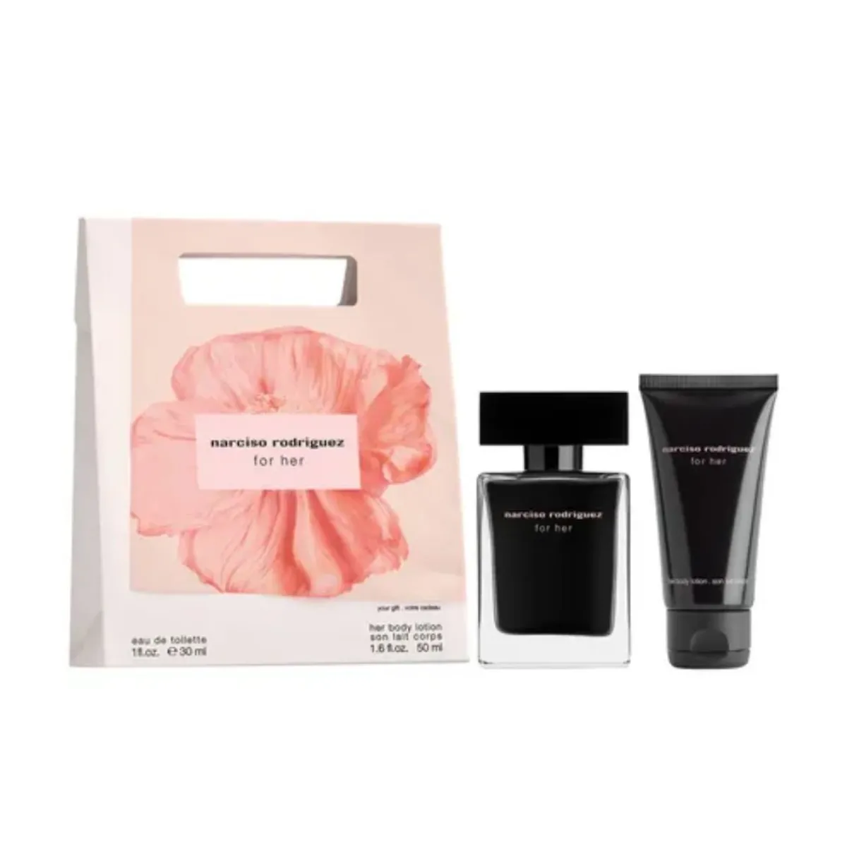 Narciso Rodriguez Pour Elle|- Coffret For Her - Eau de Toilette 30ml + lait corps 50ml