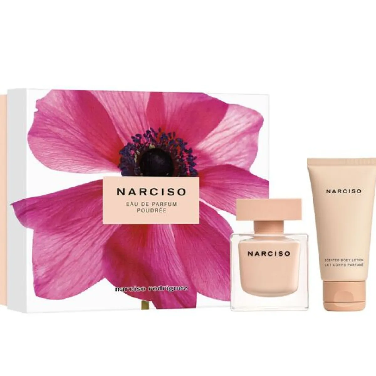 Narciso Rodriguez Pour Elle|Eau De Parfum|- Coffret Narciso Poudrée - EDP 50ml + Lait pour le corps 50ml