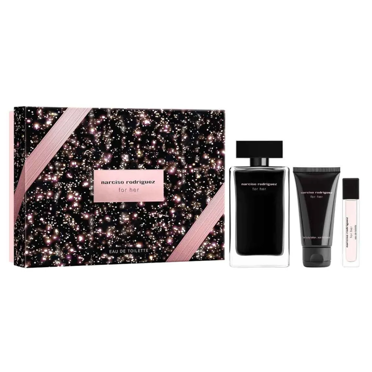 Narciso Rodriguez Pour Elle|- Coffret Noel for her Eau de toilette 100 ml