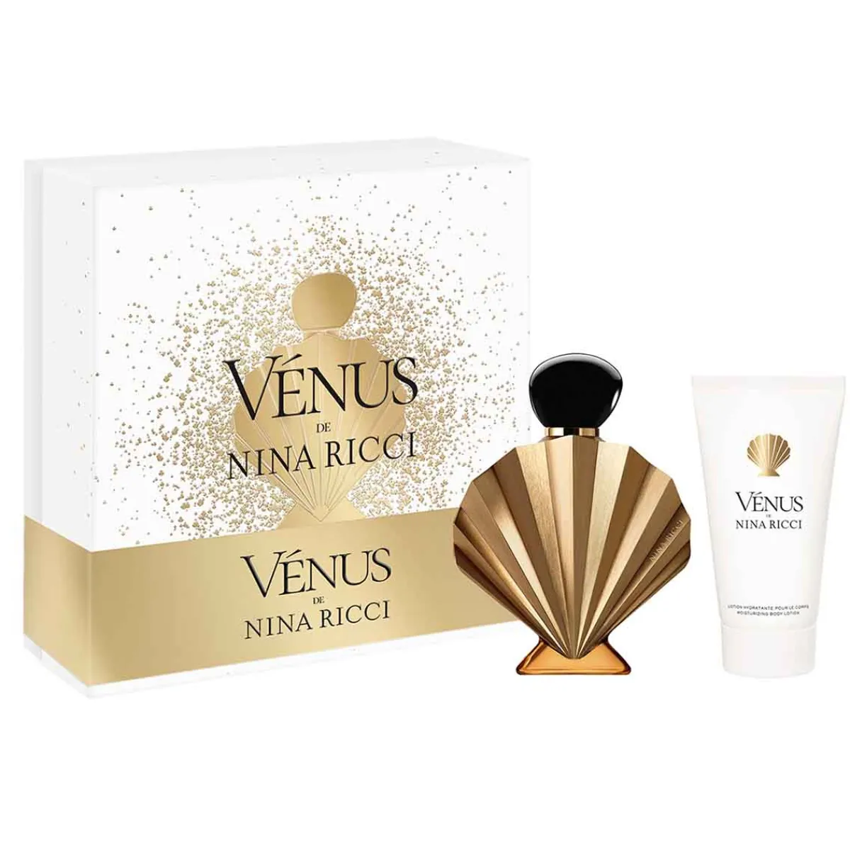 Nina Ricci Pour Elle|- Coffret Vénus de Eau de parfum 80 ml + lait pour le corps 75 ml