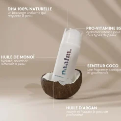 Paalm Cosmetics Soin Hydratant|Soin Corps Parfumé|- Hydramilk - Soin Hydratant Illuminateur - 150 ml