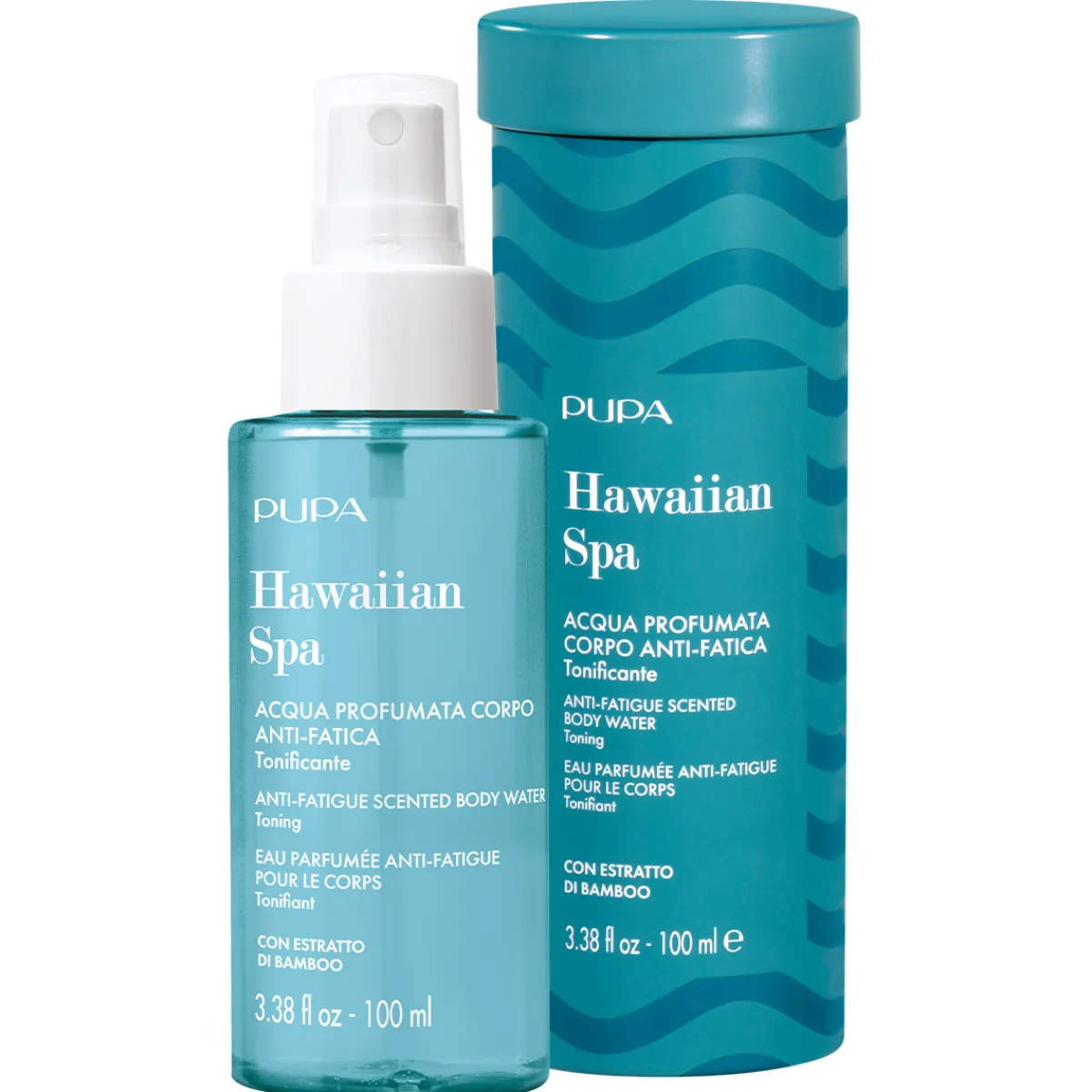 Pupa Parfums Pas Cher|- Hawaian Spa - Eau Parfumée Tonifiante pour le corps