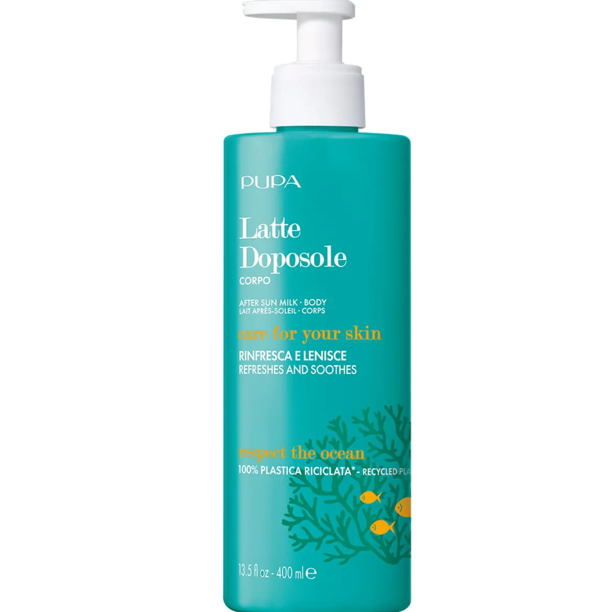 Pupa Après Soleil|- Lait Après-Soleil Corps - 400 ml