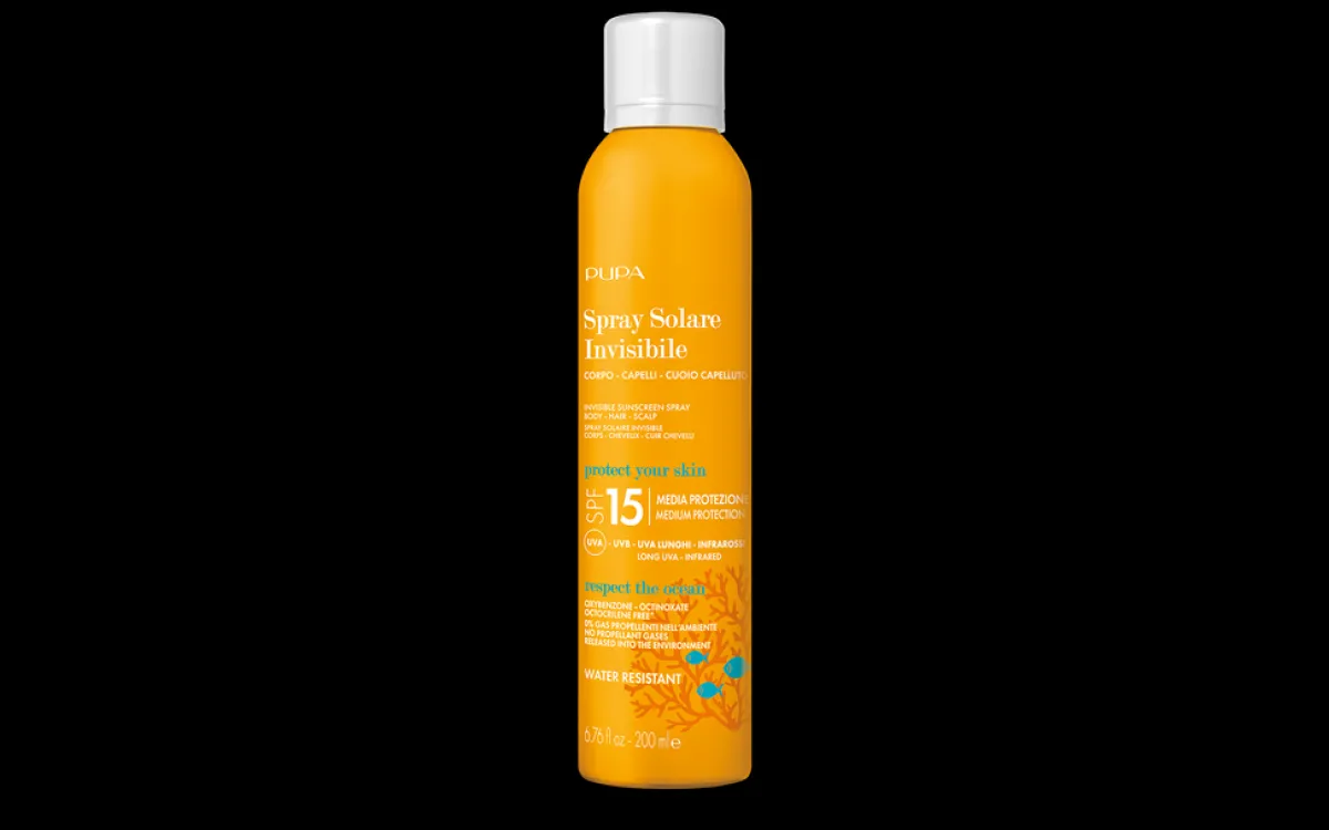 Pupa Huile Solaire|Protection Solaire|- Spray solaire invisible SPF15 - Spray 200ml