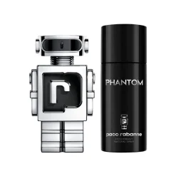 Rabanne Pour Lui|Coffrets Homme|- Coffret Phantom - Eau de Toilette 100 ml + Déodorant 150 ml