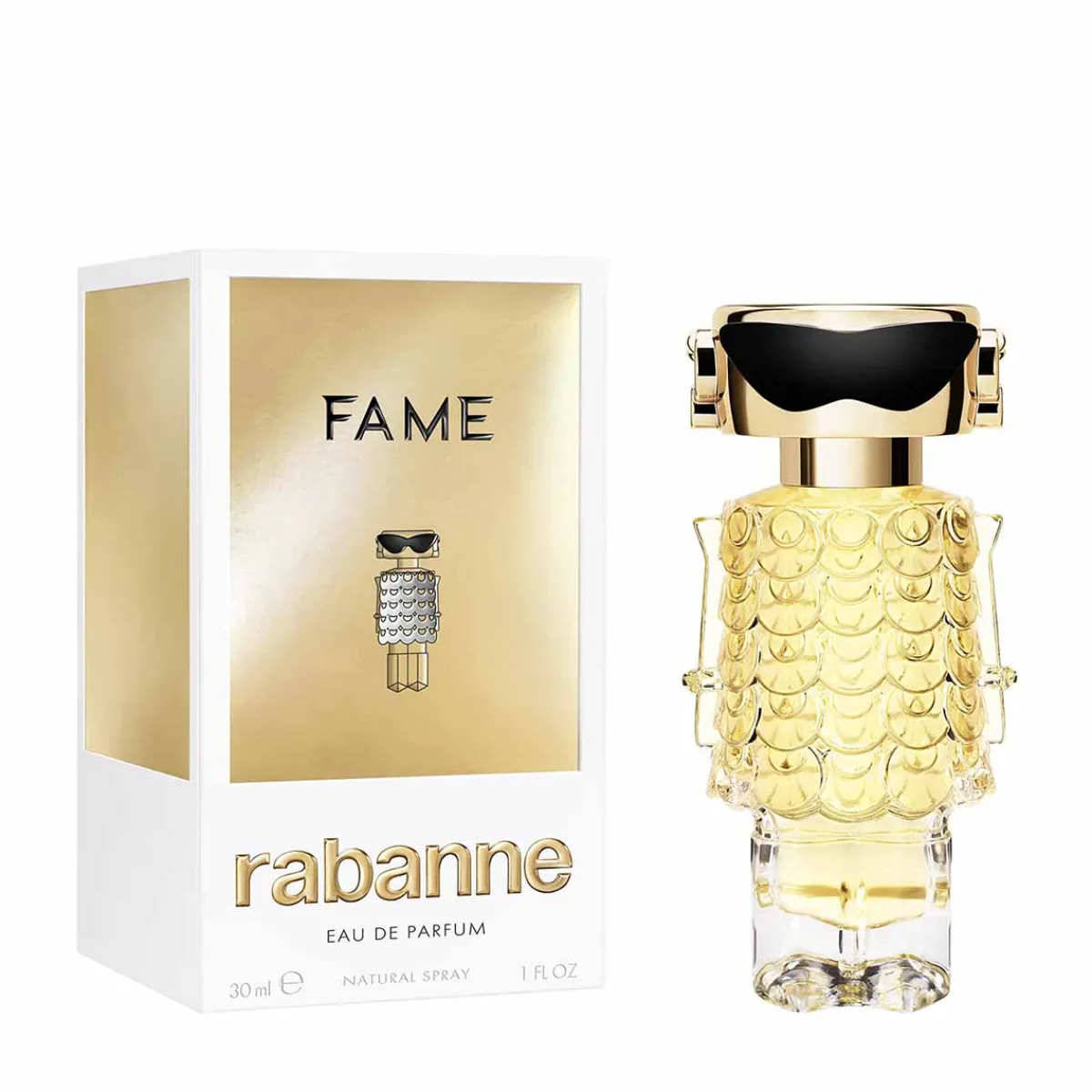 Rabanne Parfums Vegan|Parfum Rechargeable Pour Femme|- Fame - Eau de Parfum