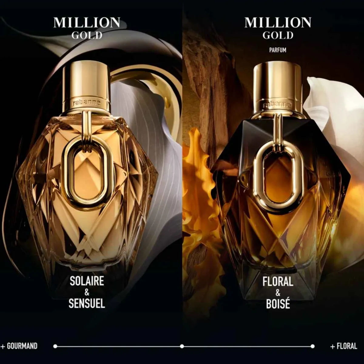 Rabanne Parfum Rechargeable Pour Femme|- Million Gold For Her - Parfum rechargeable