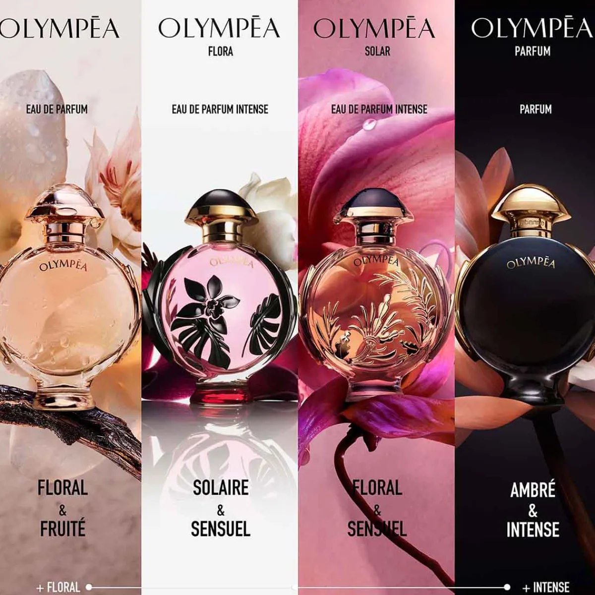 Rabanne Parfums Vegan|Eau De Parfum|- Olympea Solar - Eau de Parfum Intense