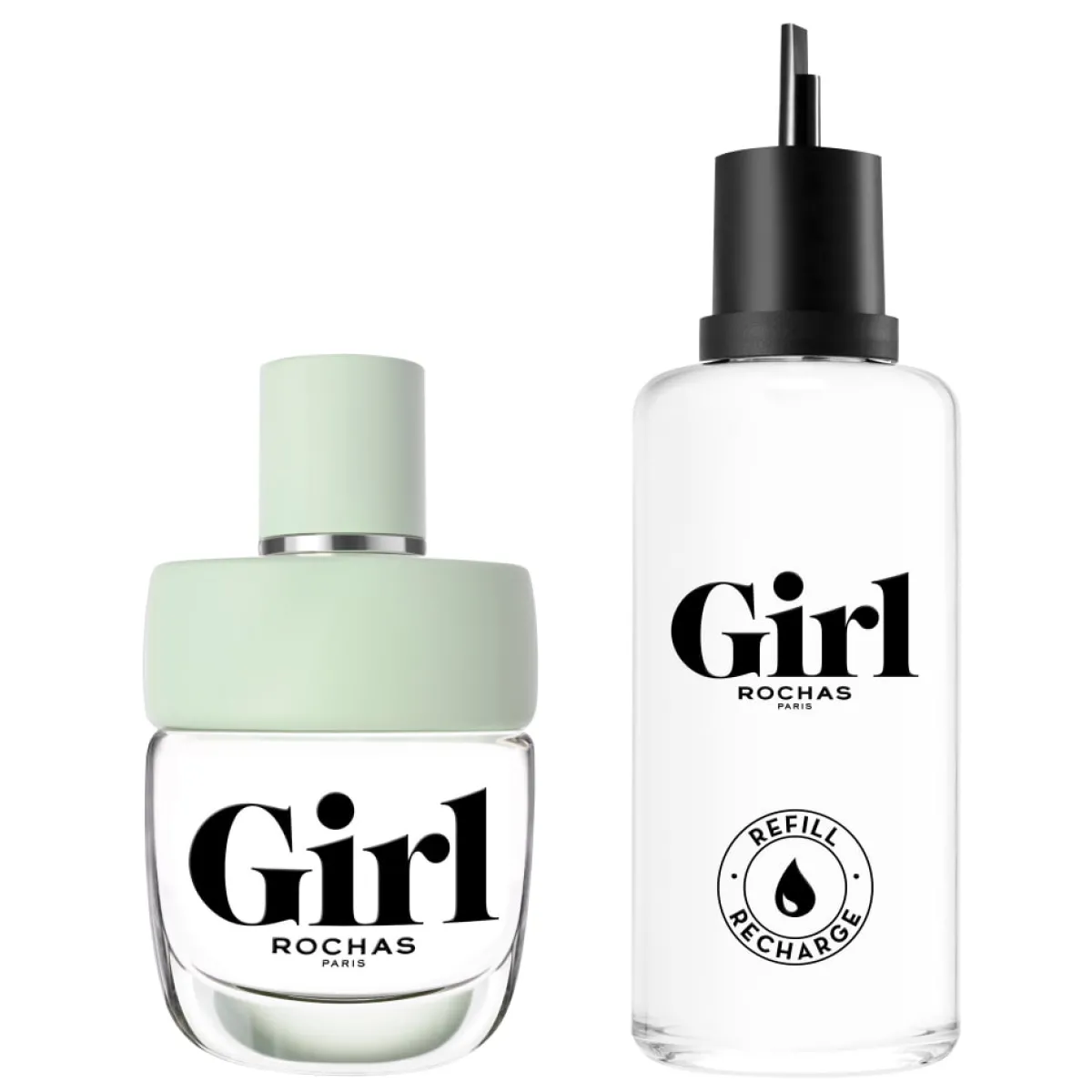 Rochas Parfum Rechargeable Pour Femme|Eau De Toilette|- Girl - Eau de Toilette Rechargeable