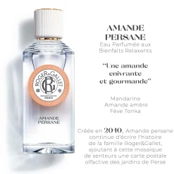 Roger & Gallet Eau Parfumée|- Amande Persane - Eau Parfumée Bienfaisante