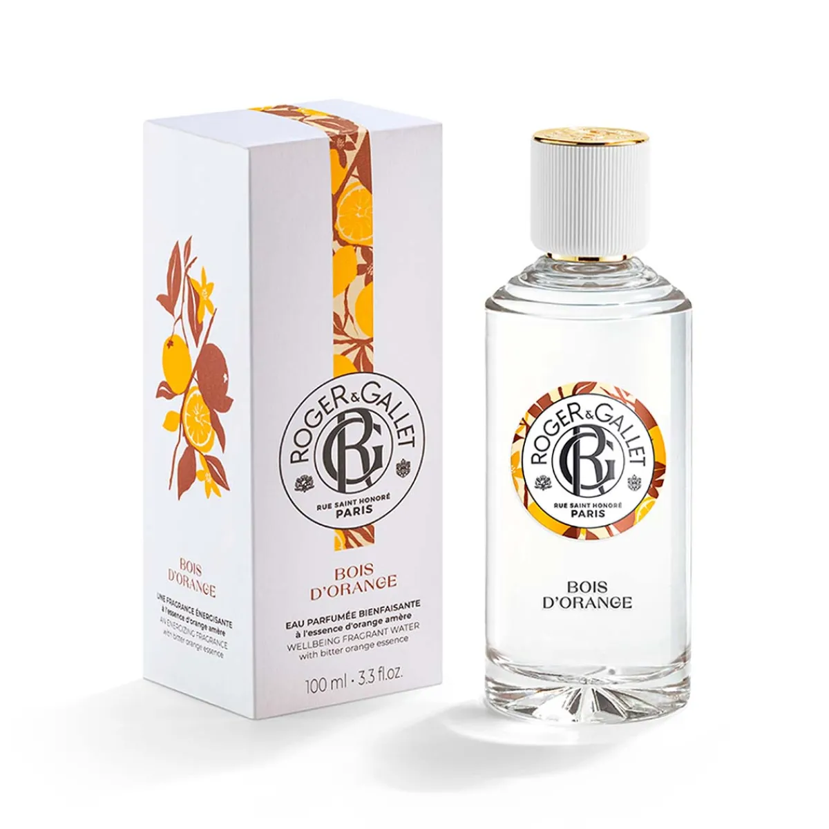 Roger & Gallet Eau Parfumée|- Bois d'Orange - Eau Parfumée Bienfaisante