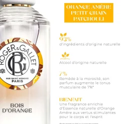 Roger & Gallet Eau Parfumée|- Bois d'Orange - Eau Parfumée Bienfaisante