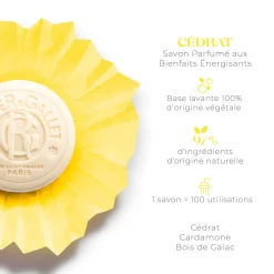 Roger & Gallet Savon|- Cédrat - Savon Bienfaisant 100g