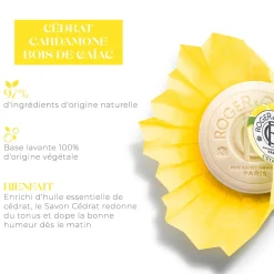 Roger & Gallet Savon|- Cédrat - Savon Bienfaisant 100g