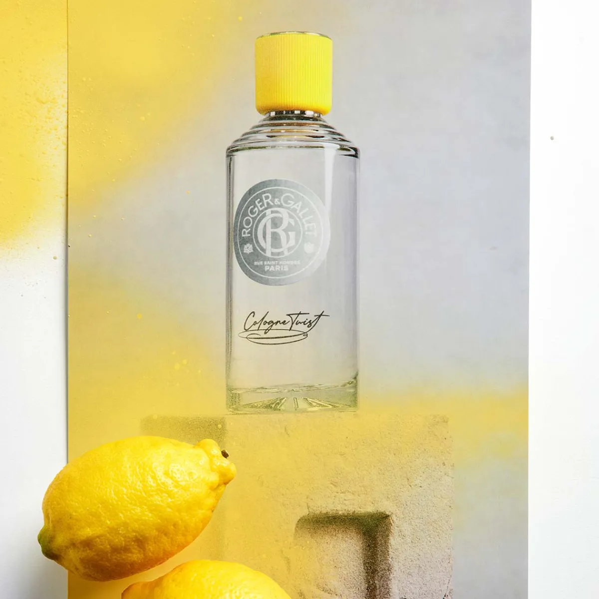 Roger & Gallet Eau Parfumée|Nettoyant|- Coffret Cologne Twist - Eau de Cologne 100ml + Pain Nettoyant 3-en-1 100g