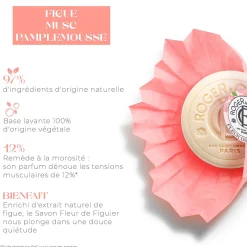 Roger & Gallet Savon|- Fleur de Figuier - Coffret Savons Bienfaisants 300g