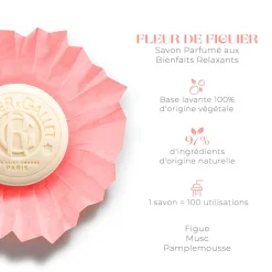 Roger & Gallet Savon|- Fleur de Figuier - Savon Bienfaisant 100g