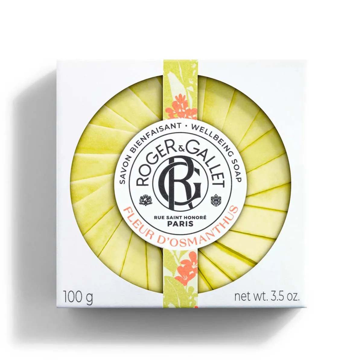 Roger & Gallet Savon|- Fleur d'Osmanthus - Savon Bienfaisant 100g