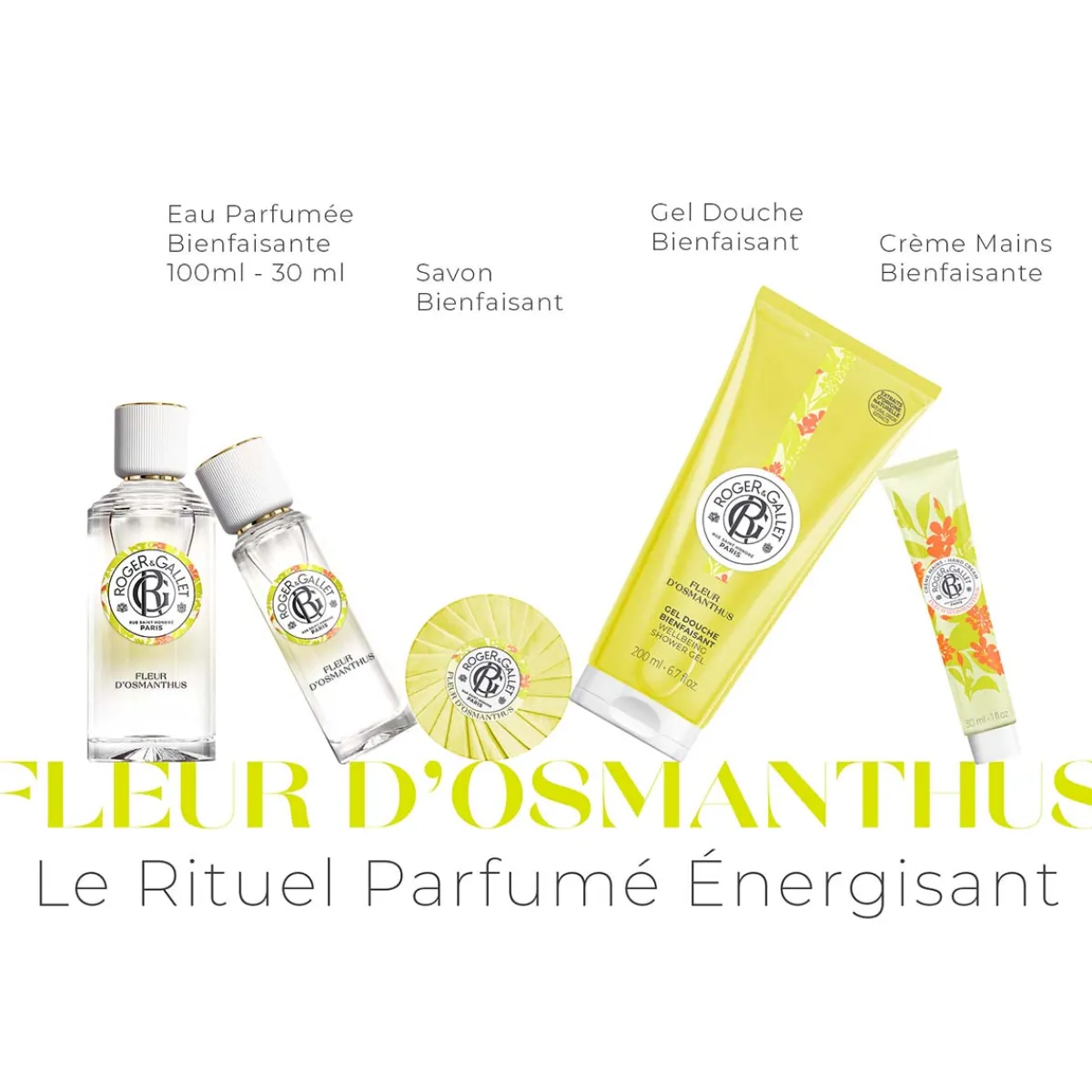 Roger & Gallet Savon|- Fleur d'Osmanthus - Savon Bienfaisant 100g