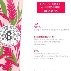 Roger & Gallet Soin Des Mains|- Gingembre Rouge - Crème Mains Bienfaisante 30ml