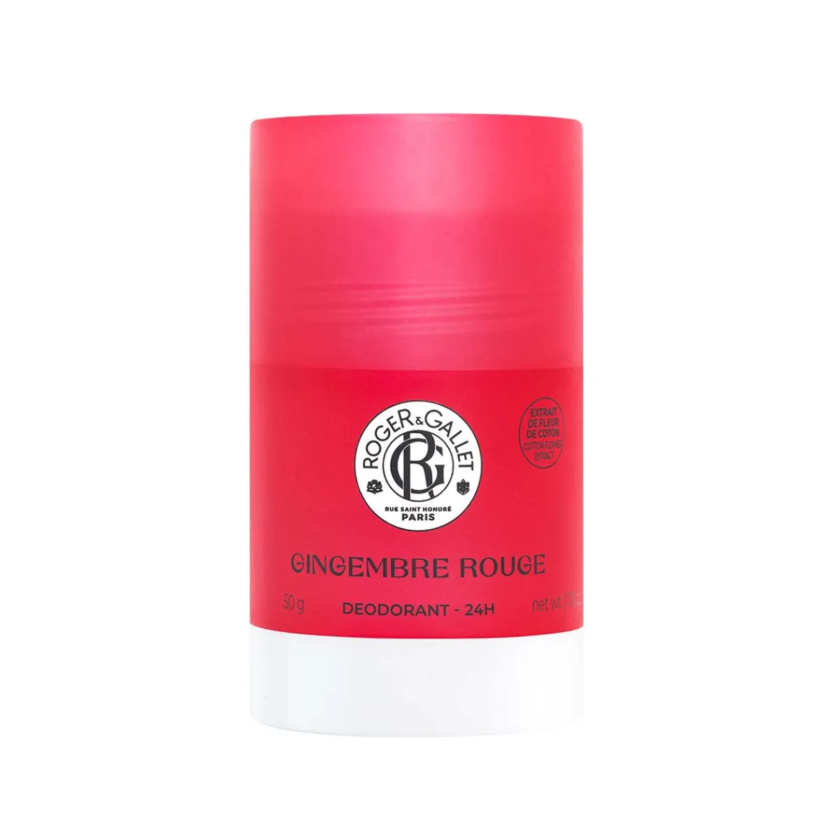 Roger & Gallet Déodorant|- Gingembre Rouge - Déodorant Stick Bienfaisant 50ml