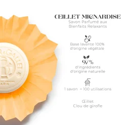 Roger & Gallet Savon|- Œillet Mignardise - Savon Bienfaisant 100g